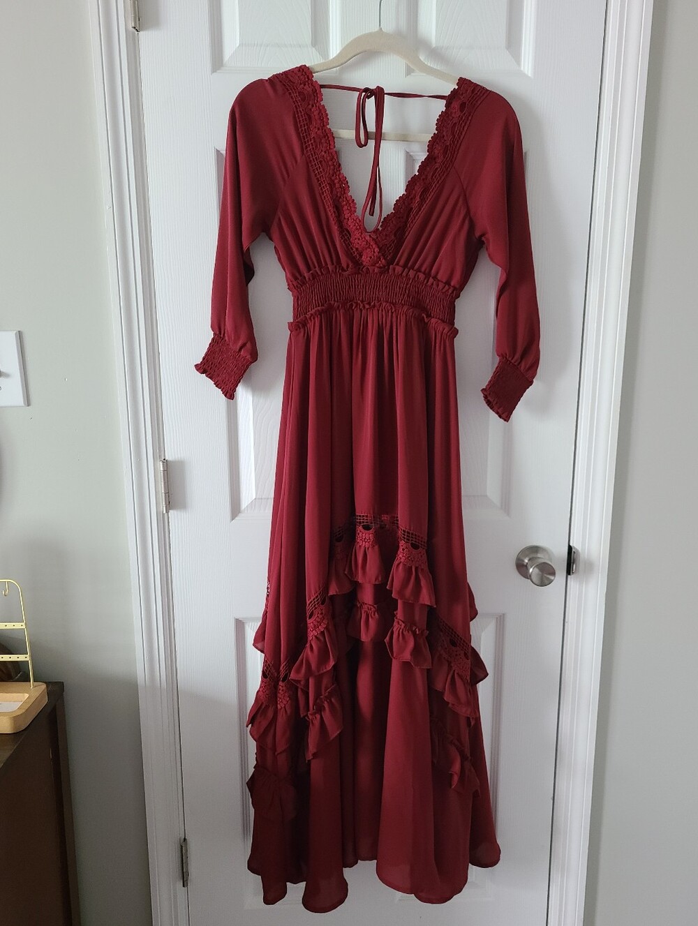 Baltic Born Pippa Ruffle Lace Maxi - Picture 7 of 7
